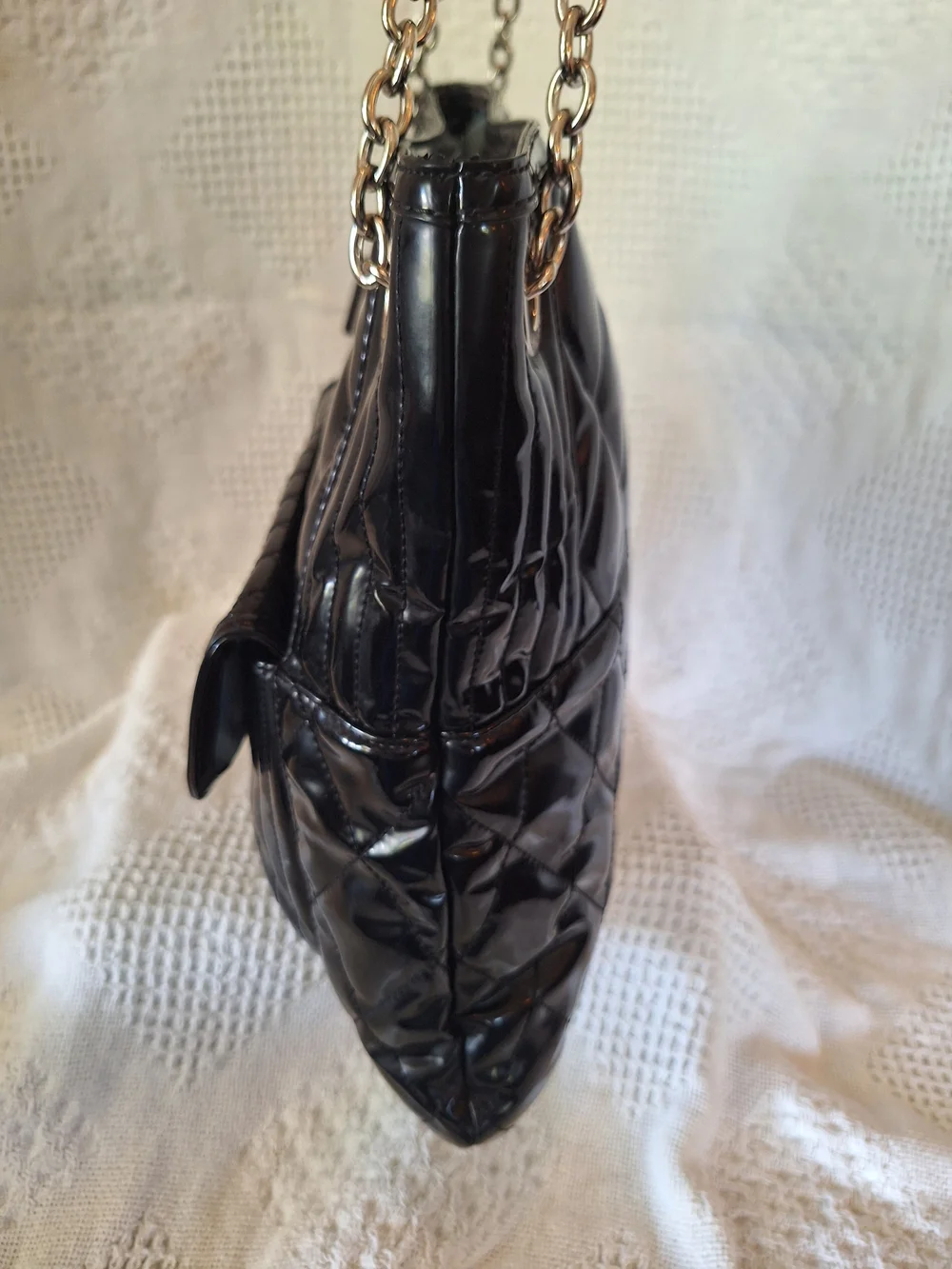 Coach sleek black